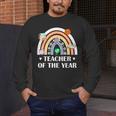 Teacher Of The Year Best Teacher Ever Men Women Men's Long Sleeve T-Shirt, funny design