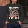 Teaching Future Artists For Art Teachers And Lovers For Men Women Girls Kids Men's Long Sleeve T-Shirt, funny design Teaching Future Artists For Art Teachers And Lovers For Men Women Girls Kids Men's Long Sleeve T-Shirt, funny design