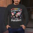 Teaching Multilingual Minds Learners English ESL Teacher Men's Long Sleeve T-Shirt, funny design Teaching Multilingual Minds Learners English ESL Teacher Men's Long Sleeve T-Shirt, funny design