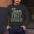 Team First Grade Camo 1st Grade Teacher Camouflage Men's Long Sleeve T-Shirt, funny design Team First Grade Camo 1st Grade Teacher Camouflage Men's Long Sleeve T-Shirt, funny design