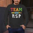 Team RSP RSP Teacher Kindergarten Teacher Men's Long Sleeve T-Shirt, funny design Team RSP RSP Teacher Kindergarten Teacher Men's Long Sleeve T-Shirt, funny design