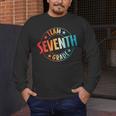 Team Seventh Grade Teacher Student Back To School 7th Grade Men's Long Sleeve T-Shirt, funny design Team Seventh Grade Teacher Student Back To School 7th Grade Men's Long Sleeve T-Shirt, funny design