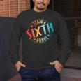 Team Sixth Grade Teacher Student Back To School 6th Grade Men's Long Sleeve T-Shirt, funny design Team Sixth Grade Teacher Student Back To School 6th Grade Men's Long Sleeve T-Shirt, funny design