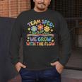 Team SPED We Grow With The Flow Special Ed Teacher Men's Long Sleeve T-Shirt, funny design Team SPED We Grow With The Flow Special Ed Teacher Men's Long Sleeve T-Shirt, funny design