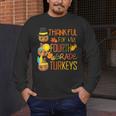 Thankful For My 4th Grade Turkey Thanksgiving Turkey Teacher Men's Long Sleeve T-Shirt, funny design Thankful For My 4th Grade Turkey Thanksgiving Turkey Teacher Men's Long Sleeve T-Shirt, funny design