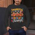 Thankful For My Kindergarten Turkeys Thanksgiving Teacher Men's Long Sleeve T-Shirt, funny design Thankful For My Kindergarten Turkeys Thanksgiving Teacher Men's Long Sleeve T-Shirt, funny design