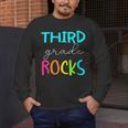 Third Grade Rocks Shirt Team 3rd Grade Teacher Men's Long Sleeve T-Shirt, funny design Third Grade Rocks Shirt Team 3rd Grade Teacher Men's Long Sleeve T-Shirt, funny design