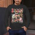 Tis The Season For Inclusion Christmas Sped Teacher Men's Long Sleeve T-Shirt, funny design