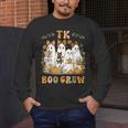 TK Boo Crew Preppy Halloween Floral Ghost TK Teacher Team TK Men's Long Sleeve T-Shirt, funny design TK Boo Crew Preppy Halloween Floral Ghost TK Teacher Team TK Men's Long Sleeve T-Shirt, funny design