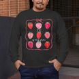 TK Is My Jam Transitional Kindergarten TK Teacher Strawberry Men's Long Sleeve T-Shirt, funny design