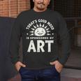 Today’s Good Mood Is Sponsored By Art Teacher Sun Tee Men's Long Sleeve T-Shirt, funny design
