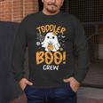 Toddler Boo Crew Babysitters Daycare Teacher Halloween Party Men's Long Sleeve T-Shirt, funny design