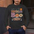 Toddler Boo Crew Halloween Daycare Teacher Kids Men's Long Sleeve T-Shirt, funny design