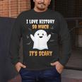 History Teacher Halloween History Class School For Men Women Kids Men's Long Sleeve T-Shirt, funny design History Teacher Halloween History Class School For Men Women Kids Men's Long Sleeve T-Shirt, funny design