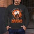 History Teachers Love Brains Halloween Teacher For Men Women Men's Long Sleeve T-Shirt, funny design History Teachers Love Brains Halloween Teacher For Men Women Men's Long Sleeve T-Shirt, funny design
