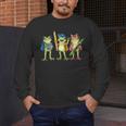 Trio Cute Frogs Welcome Back To School Teachers Girls Boys Men's Long Sleeve T-Shirt, funny design Trio Cute Frogs Welcome Back To School Teachers Girls Boys Men's Long Sleeve T-Shirt, funny design