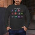 Types Of Bacteria Microbiologist Biology Science Teacher Men's Long Sleeve T-Shirt, funny design Types Of Bacteria Microbiologist Biology Science Teacher Men's Long Sleeve T-Shirt, funny design