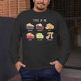 Types Of Pie Pi Day Math Teacher Geek 314 Math Pun Men's Long Sleeve T-Shirt, funny design Types Of Pie Pi Day Math Teacher Geek 314 Math Pun Men's Long Sleeve T-Shirt, funny design
