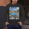 Van Go Retro Vanlife Art Teacher Men's Long Sleeve T-Shirt, funny design