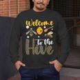 Welcome To The Hive Bee Teacher Back To School Men's Long Sleeve T-Shirt, funny design Welcome To The Hive Bee Teacher Back To School Men's Long Sleeve T-Shirt, funny design