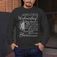 Wellness Wednesday Nurse Counselor Teacher Quotes Men's Long Sleeve T-Shirt, funny design Wellness Wednesday Nurse Counselor Teacher Quotes Men's Long Sleeve T-Shirt, funny design