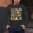 Wild About 2nd Grade Teacher Student First Day Of School Men's Long Sleeve T-Shirt, funny design Wild About 2nd Grade Teacher Student First Day Of School Men's Long Sleeve T-Shirt, funny design