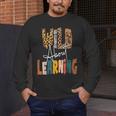 Wild About Learning Teacher Back To School Teaching Men's Long Sleeve T-Shirt, funny design Wild About Learning Teacher Back To School Teaching Men's Long Sleeve T-Shirt, funny design