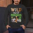 Wild About Preschool Teacher Student Preschool Zoo Safari Men's Long Sleeve T-Shirt, funny design Wild About Preschool Teacher Student Preschool Zoo Safari Men's Long Sleeve T-Shirt, funny design
