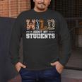 Wild About My Students Shirt Animals Teacher Men's Long Sleeve T-Shirt, funny design Wild About My Students Shirt Animals Teacher Men's Long Sleeve T-Shirt, funny design