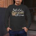 Wild About Teaching School Crew 4th Grade Teacher Squad Men's Long Sleeve T-Shirt, funny design Wild About Teaching School Crew 4th Grade Teacher Squad Men's Long Sleeve T-Shirt, funny design