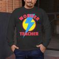 Wonder Teacher Teacher Halloween Tshirt Men's Long Sleeve T-Shirt, funny design Wonder Teacher Teacher Halloween Tshirt Men's Long Sleeve T-Shirt, funny design