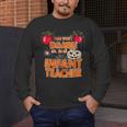 You Won't Scare Me I'm An Infant Teacher Men Women Men's Long Sleeve T-Shirt, funny design