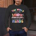 The World Needs All Kinds Of Minds Special Education Teacher Men's Long Sleeve T-Shirt, funny design The World Needs All Kinds Of Minds Special Education Teacher Men's Long Sleeve T-Shirt, funny design