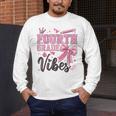 4th Fourth Grade Vibes Back To School Coquette Teacher Girl Men's Long Sleeve T-Shirt, funny design 4th Fourth Grade Vibes Back To School Coquette Teacher Girl Men's Long Sleeve T-Shirt, funny design