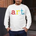 Art Teacher Artists Men's Long Sleeve T-Shirt, funny design Art Teacher Artists Men's Long Sleeve T-Shirt, funny design