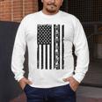 ASL Flag Sign Language Deaf ASL Teacher For Men Women Men's Long Sleeve T-Shirt, funny design ASL Flag Sign Language Deaf ASL Teacher For Men Women Men's Long Sleeve T-Shirt, funny design