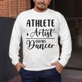 Athlete Plus Artist Equals Dancer Ballerina Teacher Student For Men Women Kids Men's Long Sleeve T-Shirt, funny design Athlete Plus Artist Equals Dancer Ballerina Teacher Student For Men Women Kids Men's Long Sleeve T-Shirt, funny design
