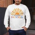 Back To School Hello Preschool For Kids Teacher Women Men's Long Sleeve T-Shirt, funny design