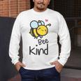 Bee Kind Bumble Bee Anti Bullying Teacher Kindness Matters Men's Long Sleeve T-Shirt, funny design Bee Kind Bumble Bee Anti Bullying Teacher Kindness Matters Men's Long Sleeve T-Shirt, funny design