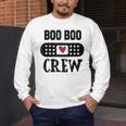 Boo Boo Crew First Aid School Nurse Day Care Teacher Men's Long Sleeve T-Shirt, funny design Boo Boo Crew First Aid School Nurse Day Care Teacher Men's Long Sleeve T-Shirt, funny design