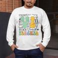 Braille Teacher Of The Visually Impaired Groovy VI Teacher Men's Long Sleeve T-Shirt, funny design