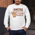 Coffee Gives Me Para Powers Parapro Teacher Squad Men's Long Sleeve T-Shirt, funny design