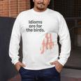 English Teachers Idiom Joke Grammar Police Literature Lovers Men Women Girls Kids Men's Long Sleeve T-Shirt, funny design English Teachers Idiom Joke Grammar Police Literature Lovers Men Women Girls Kids Men's Long Sleeve T-Shirt, funny design