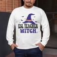 ESL Teacher Witch Halloween Matching Group Costume Men's Long Sleeve T-Shirt, funny design ESL Teacher Witch Halloween Matching Group Costume Men's Long Sleeve T-Shirt, funny design