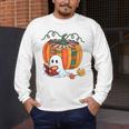 Fall Book Pumpkin Books Ghost Reading Halloween Teacher Men's Long Sleeve T-Shirt, funny design Fall Book Pumpkin Books Ghost Reading Halloween Teacher Men's Long Sleeve T-Shirt, funny design