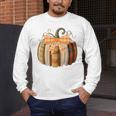 Fall Book Pumpkin Halloween Teacher Librarian Thanksgiving Men's Long Sleeve T-Shirt, funny design
