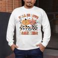 Fall In Love With Learning Teacher Retro Thanksgiving Men's Long Sleeve T-Shirt, funny design Fall In Love With Learning Teacher Retro Thanksgiving Men's Long Sleeve T-Shirt, funny design