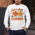 Fall In Love With Learning Thanksgiving Teacher Student Kids Men's Long Sleeve T-Shirt, funny design Fall In Love With Learning Thanksgiving Teacher Student Kids Men's Long Sleeve T-Shirt, funny design