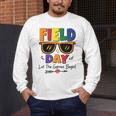 Field Day 2025 Let The Games Begin Kids Boys Girls Teachers Men's Long Sleeve T-Shirt, funny design Field Day 2025 Let The Games Begin Kids Boys Girls Teachers Men's Long Sleeve T-Shirt, funny design