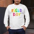 Field Day Green Team For Teacher Kids Field Day Games Men's Long Sleeve T-Shirt, funny design